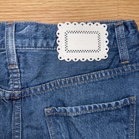 NWT 7 For All ManKind Tapered Ankle Tie Jeans Size 27 - Picture 5 of 8